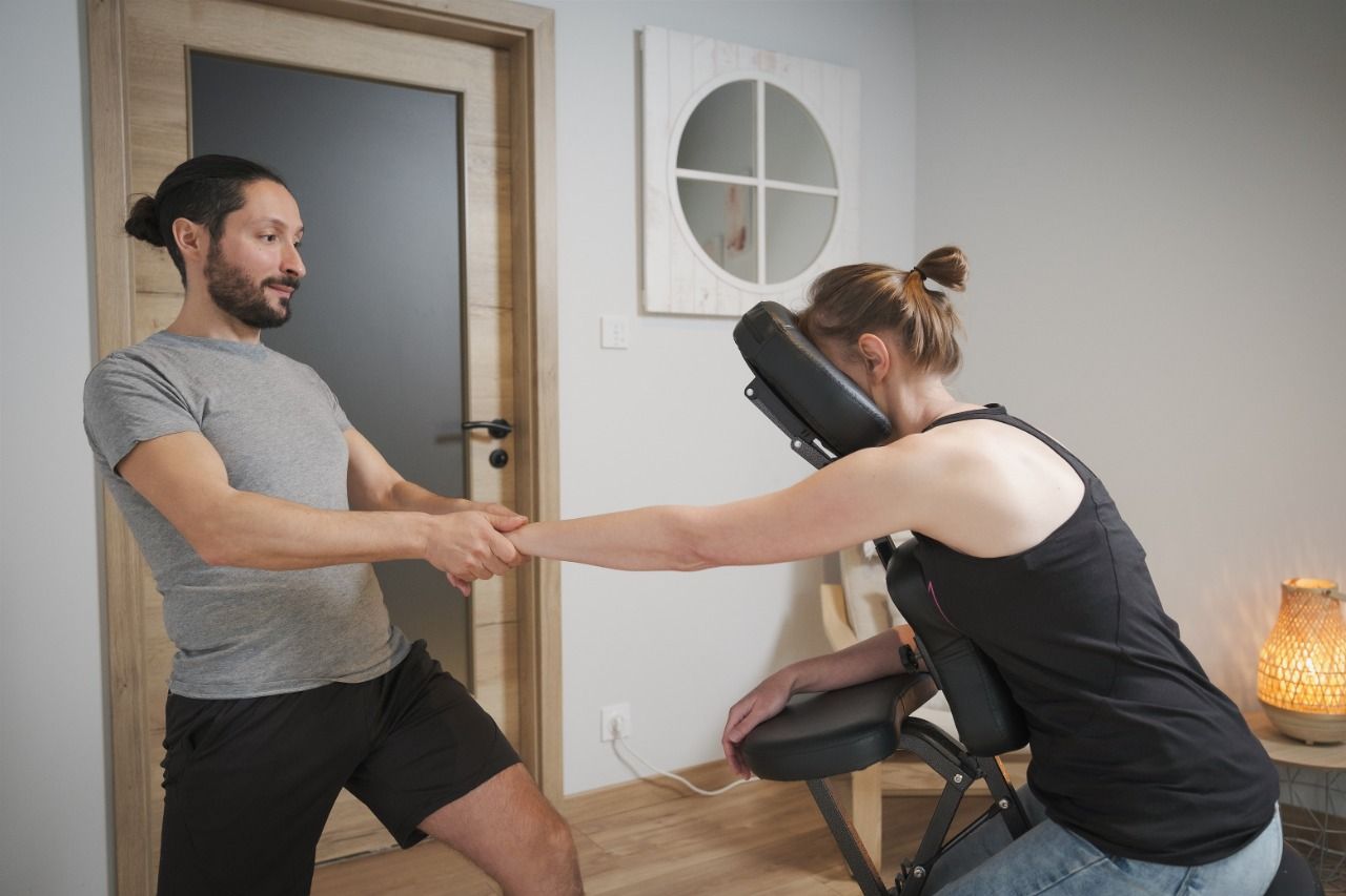 Massage détente-AMMA assis